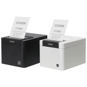 Citizen printers Citizen CT-E601, USB, USB Host, 8 dots/mm (203 dpi), cutter, wit