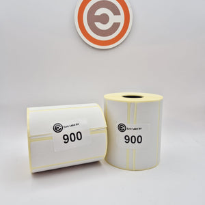 Euro-Label 80 x 30mm - Thermische Euro-Labels 900 per rol