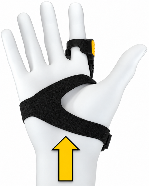 Zebra RS5100 / RS6100 Reserve Handband | Back of Hand Mount | Maat M