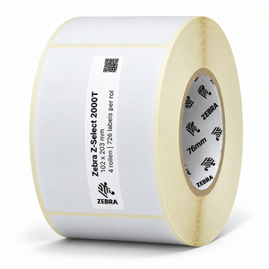 Zebra Z-Select 2000T | 102x203 mm | 4 Rollen (726 labels per rol)