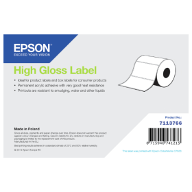 Epson High Gloss Labelrol | 102 mm x 58 m