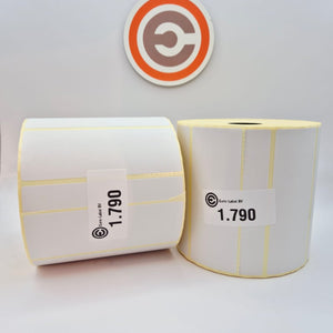 Euro-Label 102 x 38mm - Vellum Euro-Labels 1.790 per rol