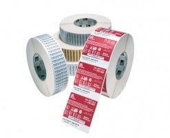 labelrol, thermisch papier, 76x25mm